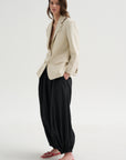 Summer Nylon Zeppelin Pant, Black