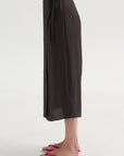 Summer Slip Wrap Skirt, Brown