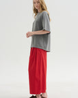 Feather Weight Viscose Neoprene Baseball T-Shirt