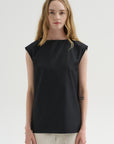 Summer Nylon Sleeveless Cocoon Top
