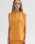 Summer Nylon Sleeveless Cocoon Top