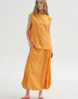 Summer Nylon Sleeveless Cocoon Top