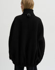 Pre-Order • Zip-Up Bomber Cozy Fleece, Black