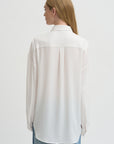 Soft Drape Hinged Shirt, Ivory