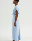 Slouch Waist Dress, Sky