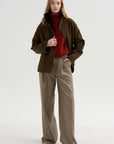 Zipped Country Jacket, Bark