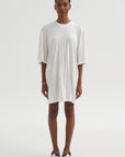 Relaxed Tee Dress, Off-White