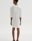 Relaxed Tee Dress, Off-White