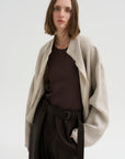 Classic Compact Knit Tank, Walnut