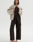 Classic Compact Knit Tank, Walnut