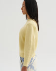 Oversized Crew Knit, Buttercup