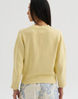 Oversized Crew Knit, Buttercup