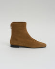 Shearling Suede Boots, Camel