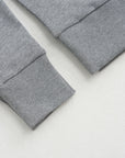 Jersey Sleeve Scarf, Grey Melange