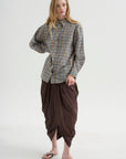 Classic Check Shirt, Blue & Orange