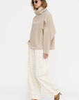 Full Pants Ankle - Scacchi, Ivory