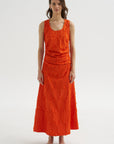 Violeta Dress, Flame