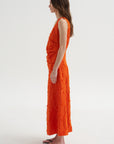 Violeta Dress, Flame