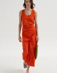 Violeta Dress, Flame