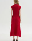 Cleo Dress, Red