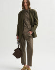 Gaia Shirt, Taupe Shimmer