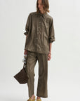 Gaia Shirt, Taupe Shimmer