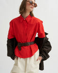 Elba Shirt, Perfect Red