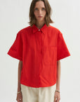 Elba Shirt, Perfect Red