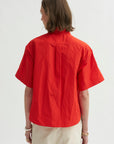 Elba Shirt, Perfect Red