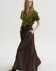 Simona Skirt, Chocolate