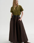 Simona Skirt, Chocolate