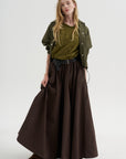 Simona Skirt, Chocolate