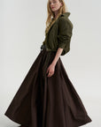 Simona Skirt, Chocolate