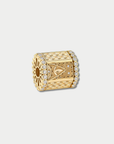 Yarí "Mundillo" Nugget Charm Pendant, Yellow Gold