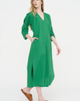 Long Opi Dress, Green