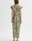 Wrap Omi Dress, Green