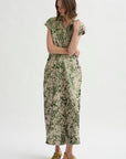 Wrap Omi Dress, Green