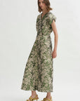 Wrap Omi Dress, Green