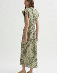 Wrap Omi Dress, Green
