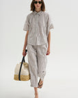 Circle Shirt, Chalk