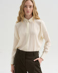 Iza Shirt, White Pepper