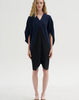 Koya Dress, Ink Jet & Black