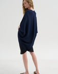 Koya Dress, Ink Jet & Black