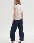 Sleeveless Jazmi Top, White Pepper