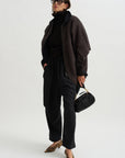 Reversible Rio Coat, Charcoal