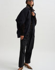 Reversible Rio Coat, Charcoal