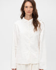 Short Collar Shirt, Milk