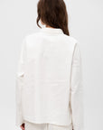 Short Collar Shirt, Milk