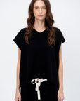 Cashmere Vest, Black