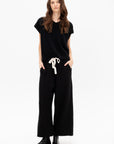 Cashmere Vest, Black